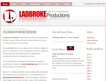 Tablet Screenshot of ladbrokeradio.com